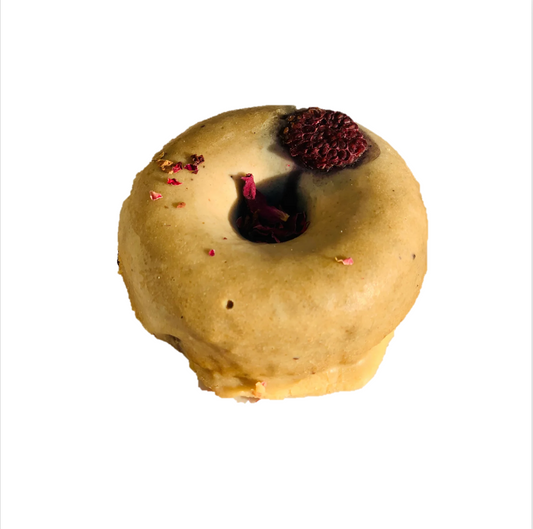 RASPBERRY MUDCAKE DONUT 80g LOW CARB x 6