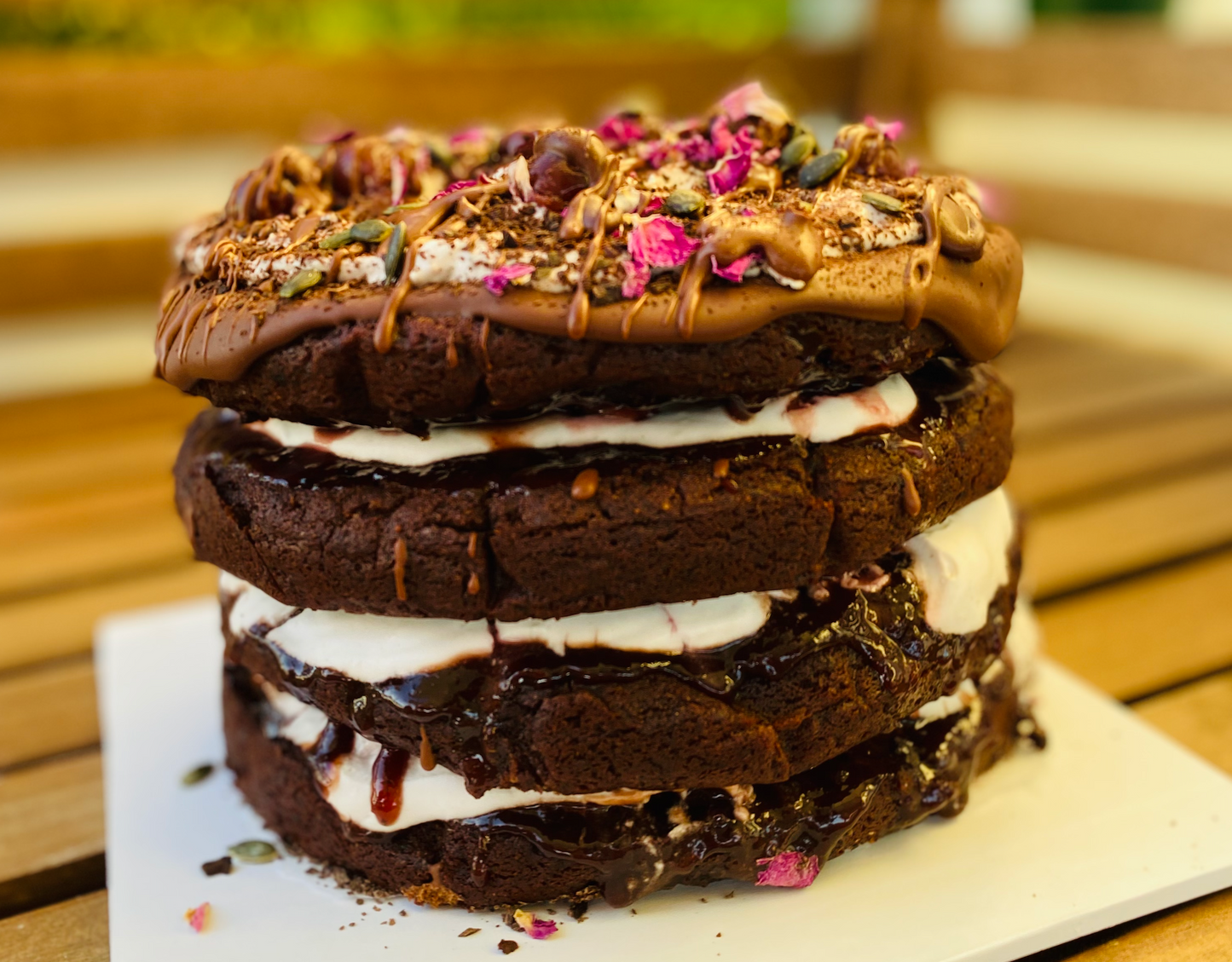 PETITE 4 LAYER BLACK FOREST CAKE