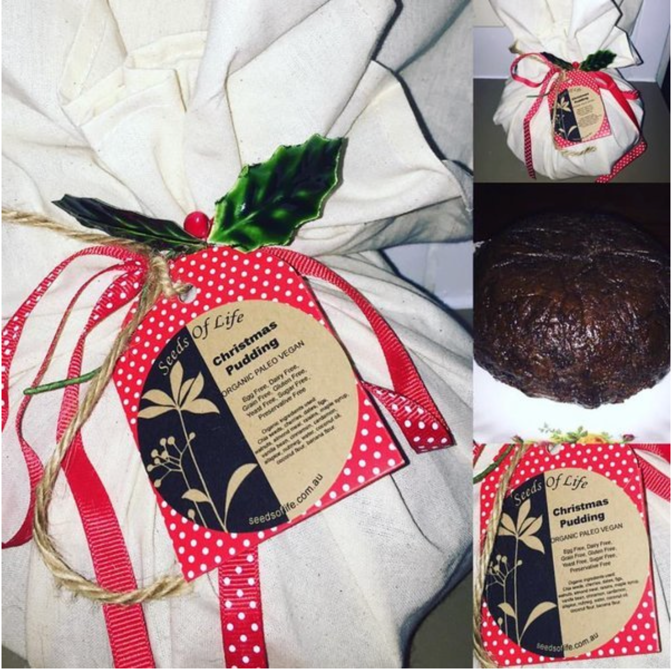 PREMIX CHRISTMAS PUDDING -INCLUDES PUDDING KIT