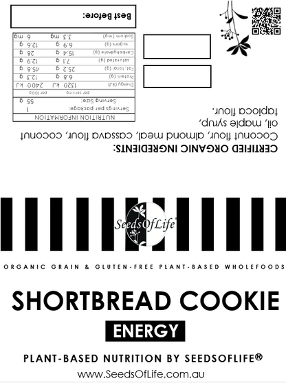 RAW SHORTBREAD COOKIE 50g